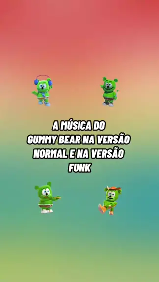 Eu Sou O Gummy Bear - Em portugues - video Dailymotion