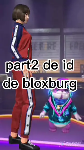 id de rostos no bloxburg