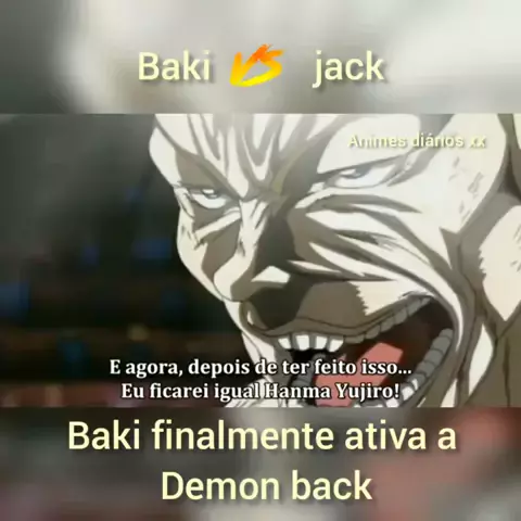 YUJIRO HANMA VS JACK HANMA ( DUBLADO) The Grappler Baki 