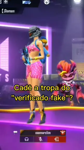 como fazer verificado fake no ff