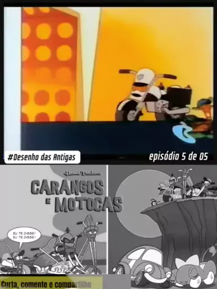 Relembre o desenho 'Carangos e Motocas