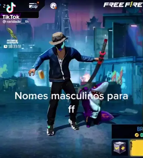 nomes masculinos de free fire｜Pesquisa do TikTok