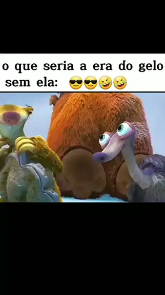 A avo do sid de a era do gelo - De cara com humor