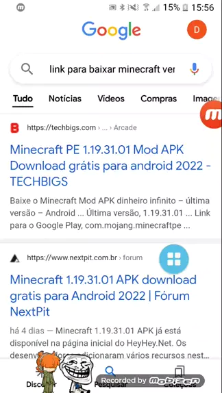 Download de Minecraft para Android Última Versão