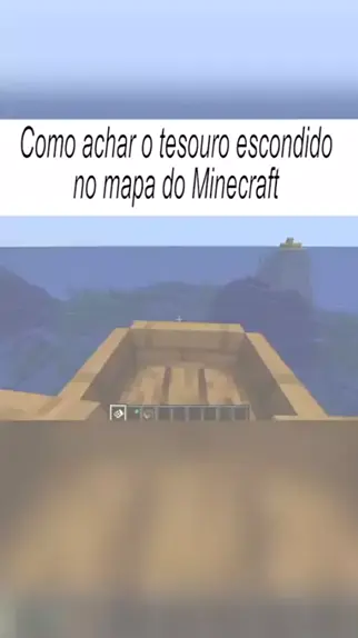 como fazer um mapa do tesouro no minecraft