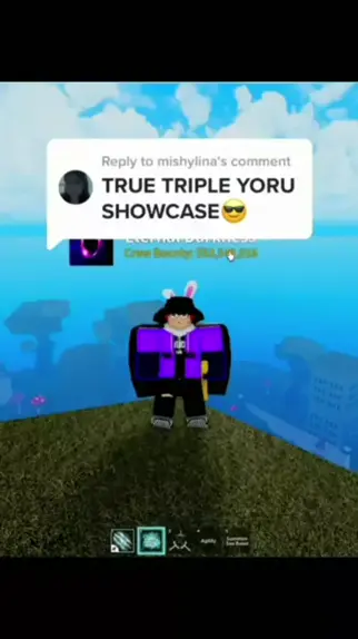 TRUE TRIPLE DARK BLADE SHOWCASE [Blox Fruits] 