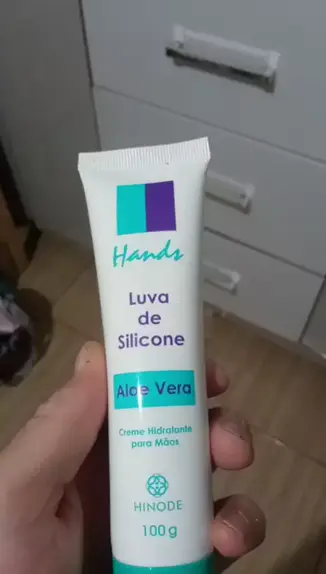 Kit 2 Luvas Silicone Creme Mãos 100g Hands Hinode