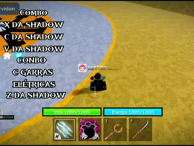 a shadow é logia do blox fruit