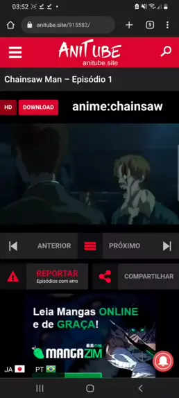 Lista de Animes - AniTube