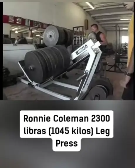 Ronnie coleman best sale leg press 2300