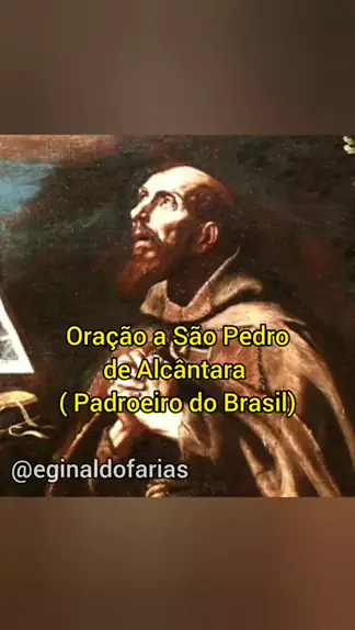 Santo do dia: São Pedro de Alcântara, padroeiro do Brasil