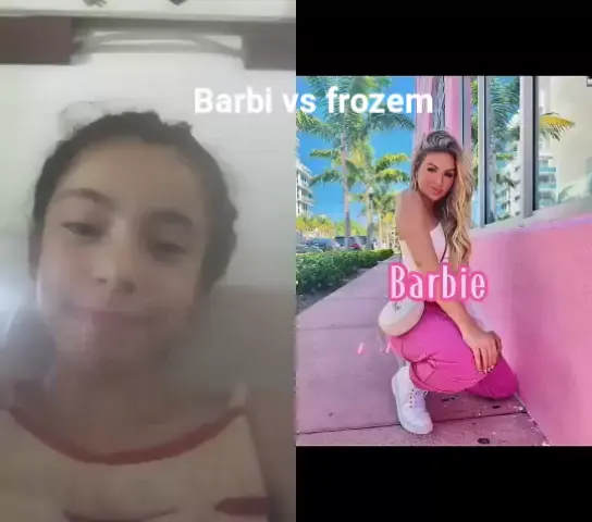 Barbie Vs Frozen (speed up) 