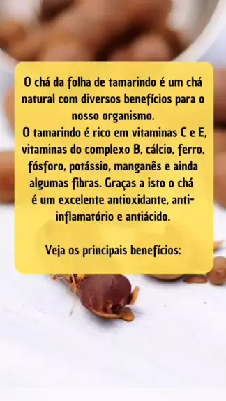 ch de tamarindo beneficios Discover