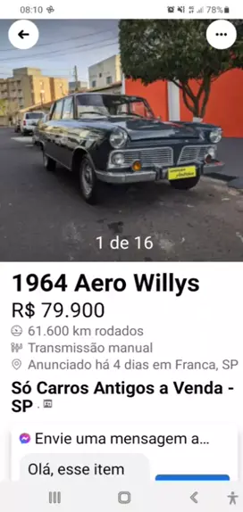 Carros à venda em Franca