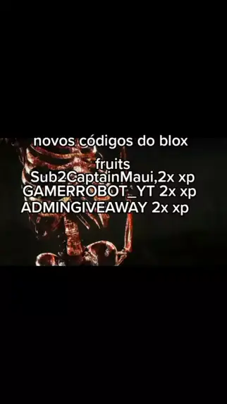 TODOS OS NOVOS CÓDIGOS COM 2H DE DOUBLE XP no BLOX FRUITS!! 