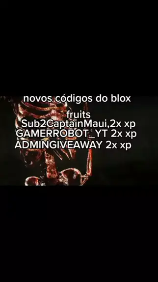 codigos blox fruit de double xp