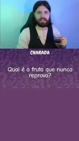 Qual é a fruta que nunca reprova? - Charada e Resposta - Geniol