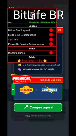 bitlife br mod atualizado