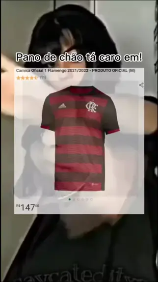 Camisa do Flamengo 2021/2022