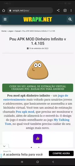 baixar pou  Baixar Pou - Como fazer download o jogo