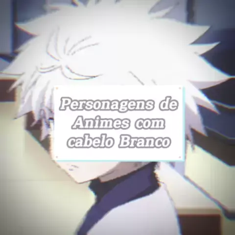 Personagens masculinos de anime cabelo branco #anime #edit #jujutsukai