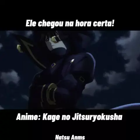 kage no jitsuryokusha dublado em português