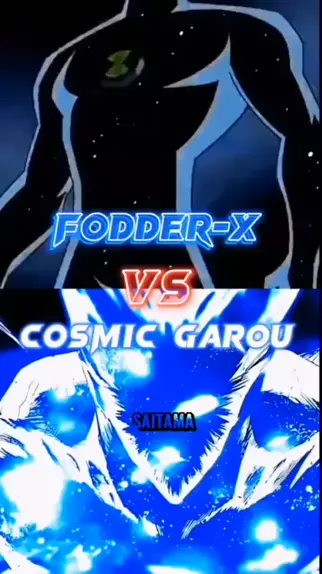 Alien x vs cosmic garou
