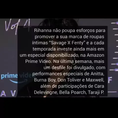 Rihanna quer Beyoncé no próximo Savage X Fenty Show