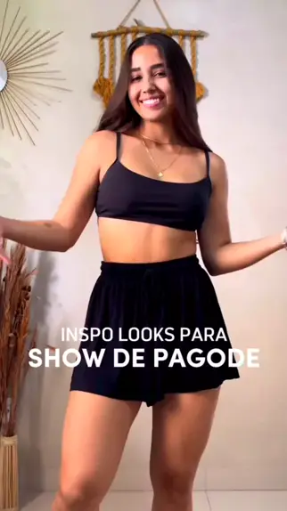 Look para show de best sale pagode 2019