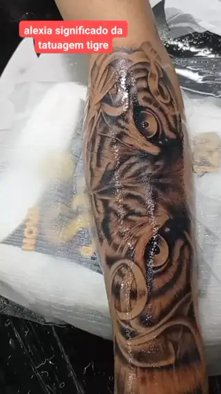 Significado da tatuagem de tigre 