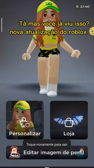 NOVA ATUALIZAÇÃO NO ROBLOX 