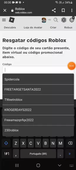 cartão roblox resgatar código｜Pesquisa do TikTok