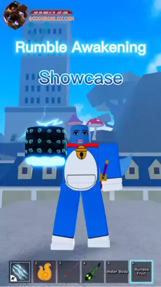 Awakened Rumble Showcase, Blox Fruits