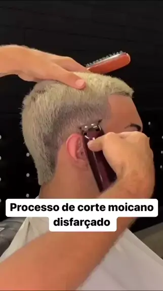 Moicano Disfarçado para Cabelo Liso - StyleBR