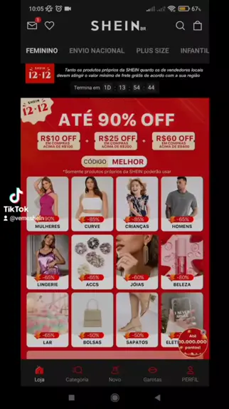 como comprar na oferta relâmpago da shein