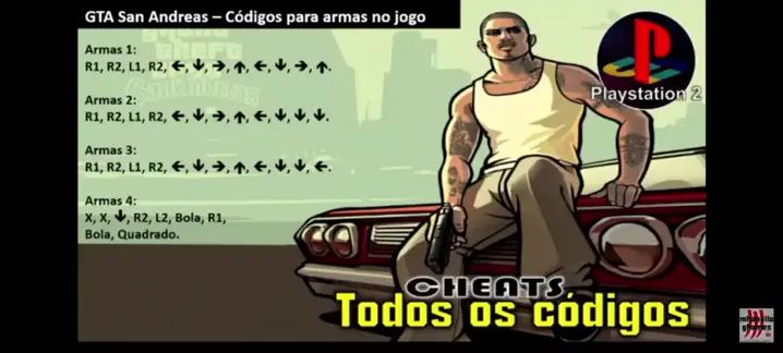 código da nrg 500 gta san andreas ps2