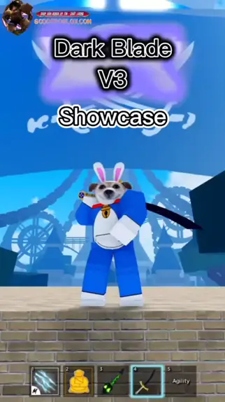 Dark blade showcase #bloxfruits