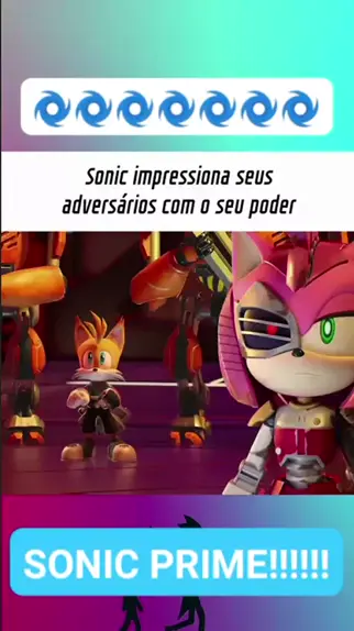 Nova forma do Sonic no Sonic Prime: O Sonic Prismático