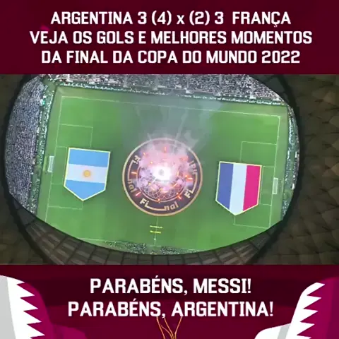 ARGENTINA 3 (4) X (2) 3 FRANÇA - MELHORES MOMENTOS