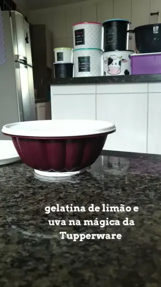 GELATINA MAGICA - Loja TupperwareMagia