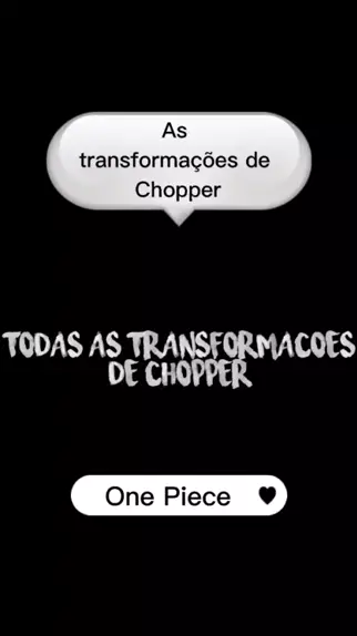 Todas as transformações do Chopper. #onepiece #otaku #animesbrasil #an