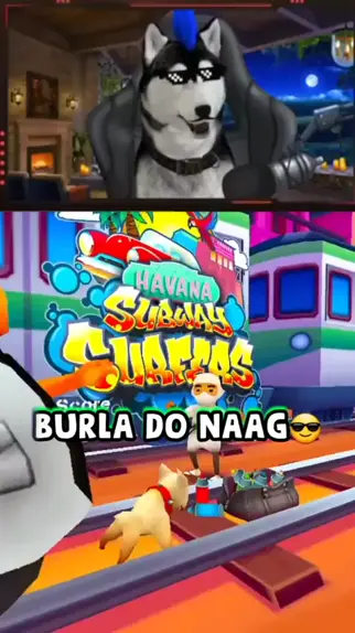 Joguei Subway Surfers no POKI 