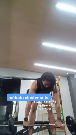 metodo de treino cluster set