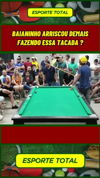 BAIANINHO ARRISCOU TUDO QUE TINHA NESSE JOGO, VEJA #sinuca