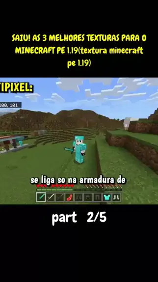 SAIU! A TEXTURA MAIS ÚTIL PARA MINECRAFT PE 1.19 - Texturas para minecraft  pe 1.19 