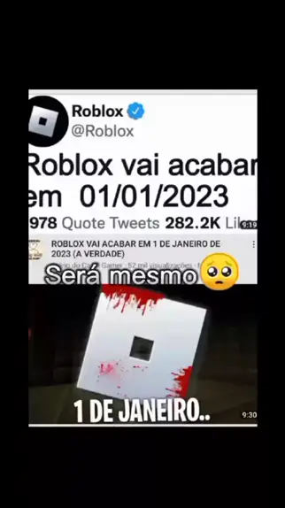 É Verdade Que O Roblox Vai Acabar Em 2024