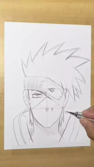 Desenho kakashi  Como desenhar anime, Anime tutorial, Anime naruto