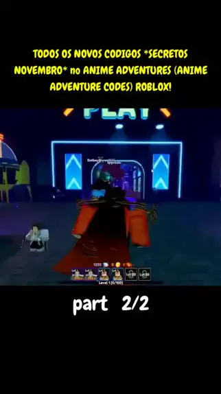 TODOS 16 NOVOS *EXCLUSIVOS* CODES SECRETOS no ANIME ADVENTURES CODIGOS!  (Update 1 Codes) ROBLOX!! 