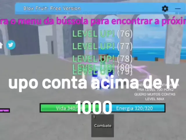 ⚡Contas Blox Fruits Level Maximo, Melhores Preços