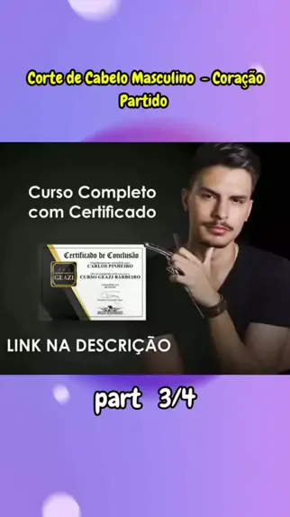 Corte de Cabelo Masculino - Coração Partido 💔 